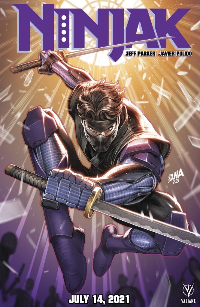 Ninjak #1 cover.