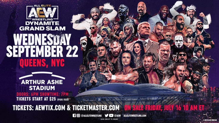 AEW To Run First Ever Wrestling Show At Billie Jean King National Tennis Center In NYC