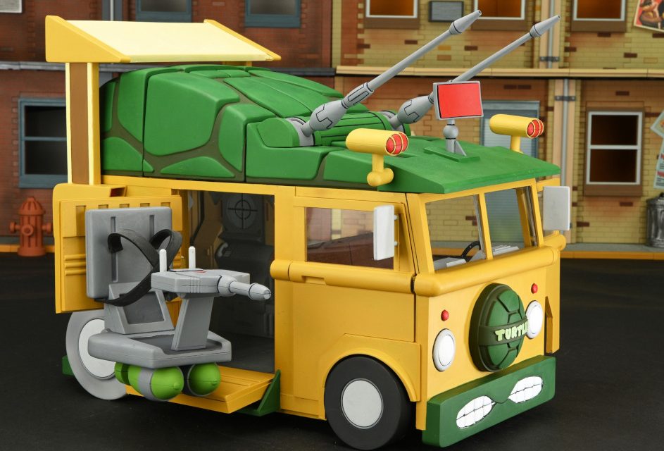 Teenage Mutant Ninja Turtles [Cartoon] The Turtle Van Available To Pre-Order For A Limited Time 