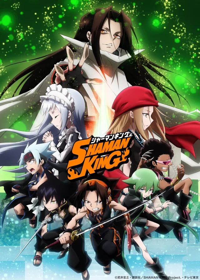 "Shaman King" season 1 part 4 key art.