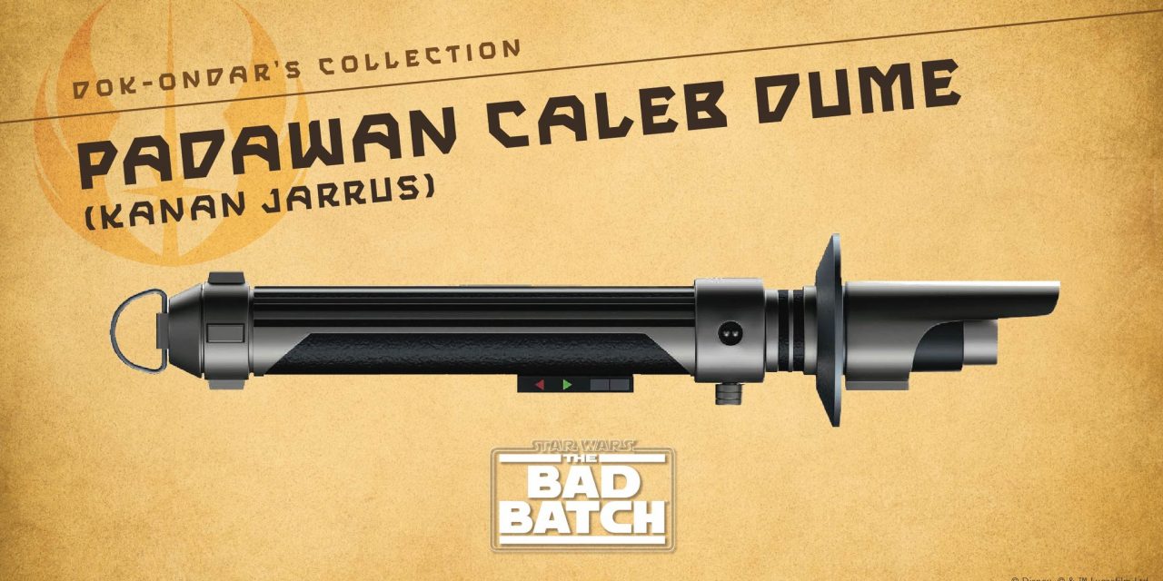 Star Wars: Padawan Caleb Dume Will Be The Next Legacy Lightsaber Hilt