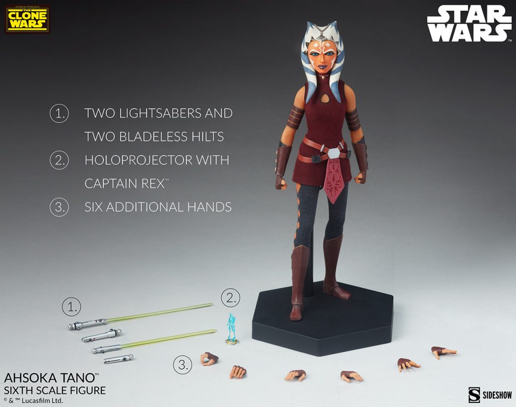 Ahsoka Tano Sixth Scale Figure by Sideshow Collectibles