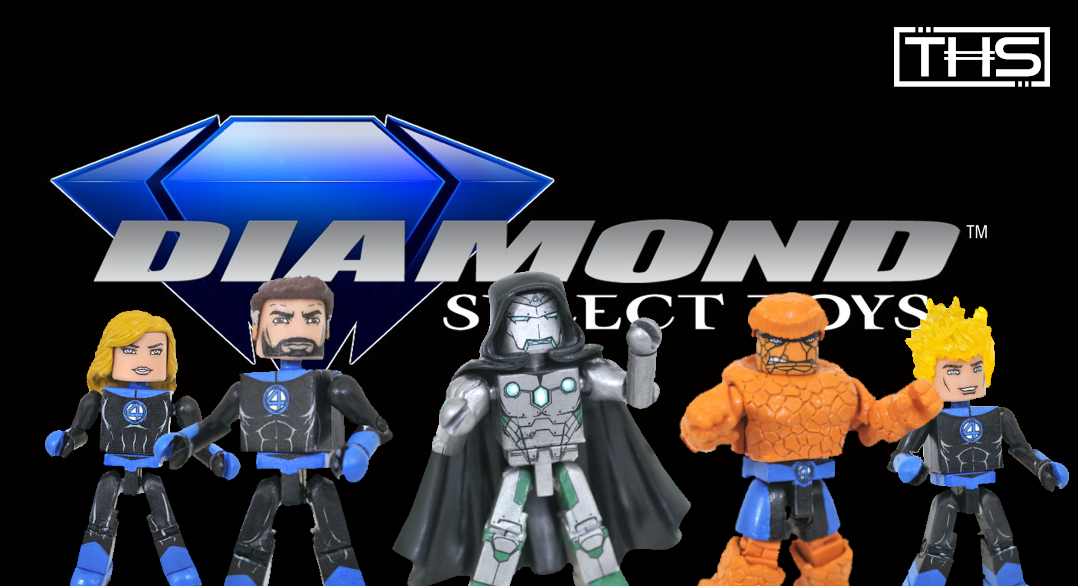 Marvel Minimates Fantastic Four Deluxe Box Set Available Now From Diamond Select Toys