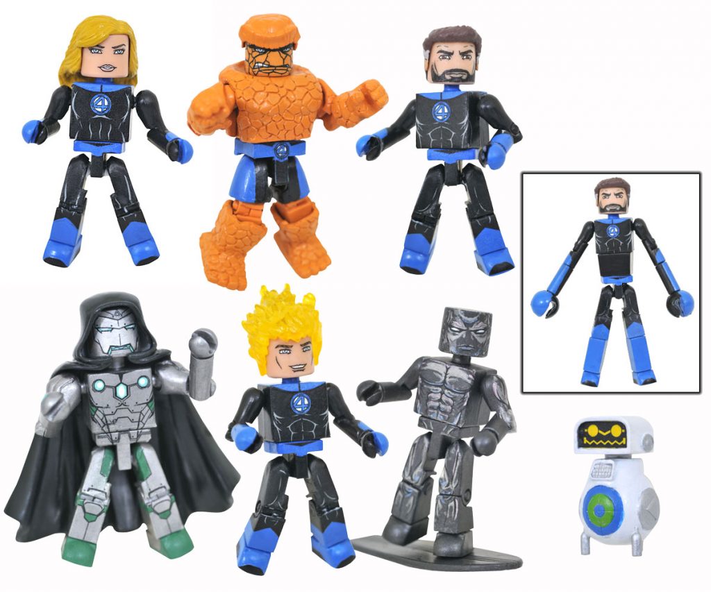 Marvel Minimates Fantastic Four Deluxe Box Set ($49.99)