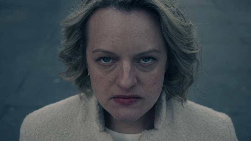 Elizabeth Moss in The Handmaid's Tale on Hulu