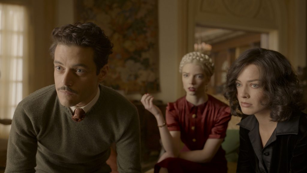 Amsterdam (L to R): Rami Malek, Anya Taylor-Joy, Margot Robbie