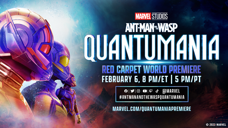 You Can Livestream The ‘Ant-Man and The Wasp: Quantumania’ Red Carpet Next Week