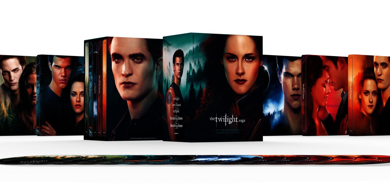 TWILIGHT 15TH ANNIVERSARY STEELBOOK 4K COLLECTION!