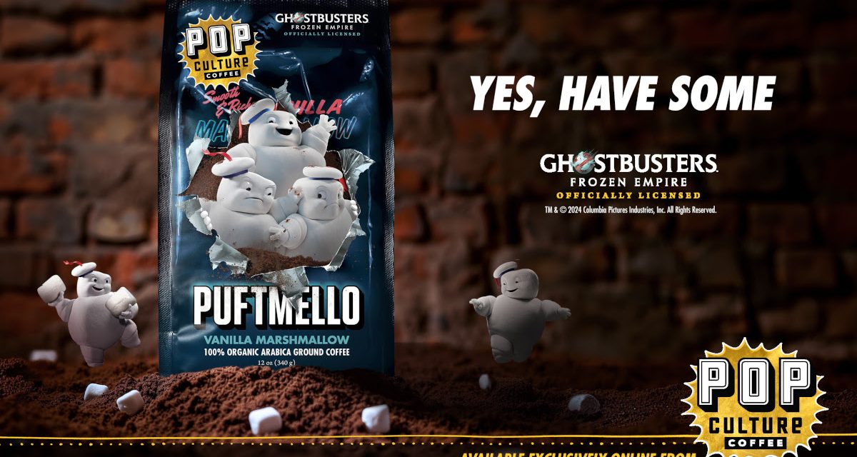 Pop Culture Coffee Debuts Ghostbusters: Frozen Empire Branded Coffee