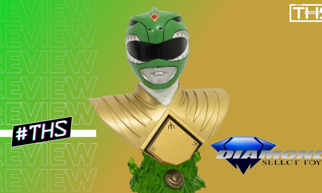 MMPR Green Ranger Legends In 3D Bust From Diamond Select Toys [Review]