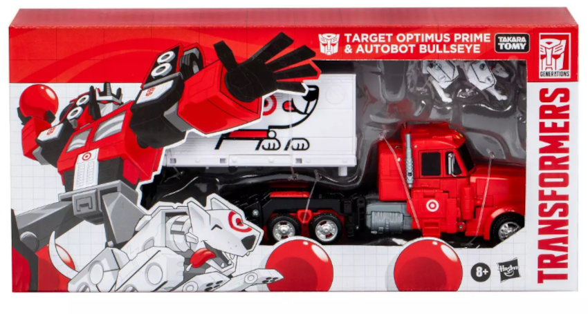 Transformers Target Optimus Prime and Autobot Bullseye Action Figure Set – 2pk Available For Pre-Order