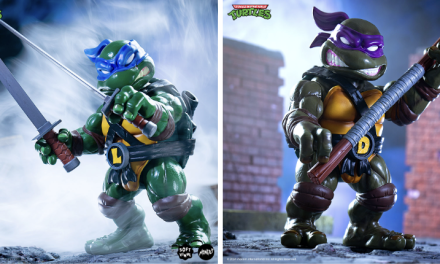 Mondo’s Retro-Inspired TMNT Vinyl Figures Look Just Like The Original Comic