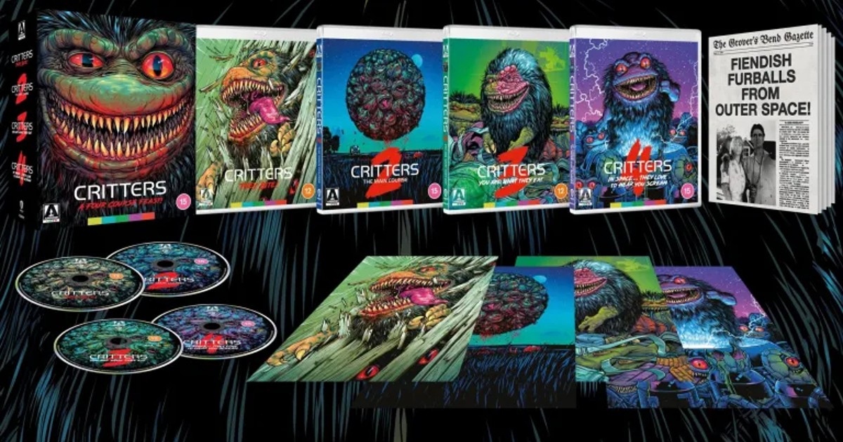 ‘Critters: A Four Course Feast’ – Arrow Video Unleashes Critter Blu-Ray Box Set