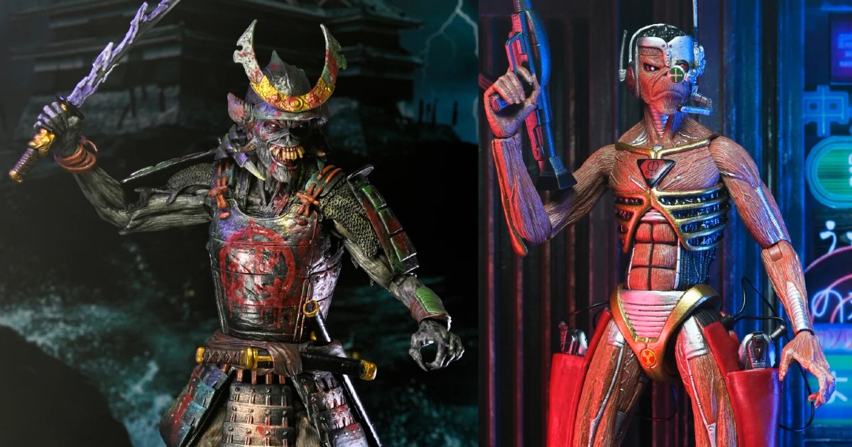 ‘The Future Past’ Iron Maiden 2-Pack From NECA Is Available Now