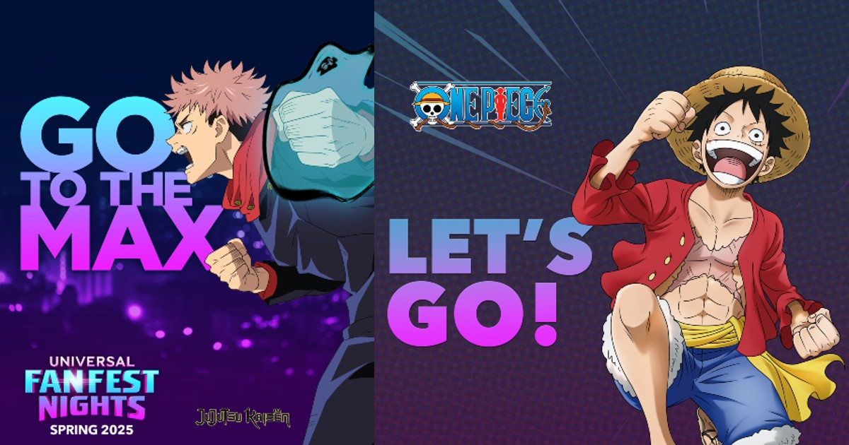 Universal Studios Hollywood Adds ‘One Piece’, ‘Star Trek’, And ‘Jujutsu Kaisen’ To Its Universal Fan Fest Nights Event